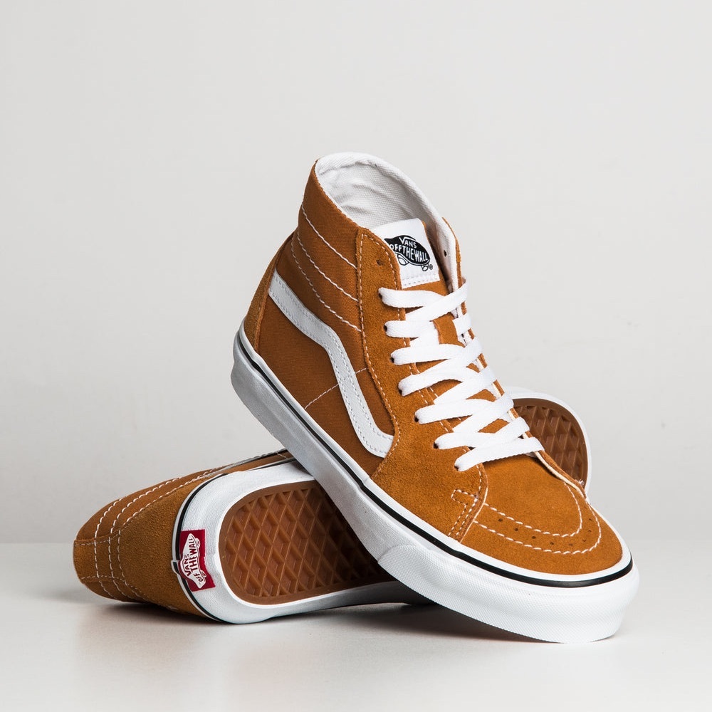 Brown High-Top Vans